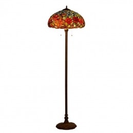 45 cm Retro Tiffany Vitray...