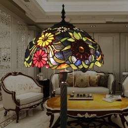 40 cm Avrupa Vitray Tiffany...