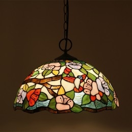 40 cm Avrupa Vitray Tiffany...