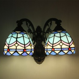 15 cm Avrupa Vitray Tiffany...