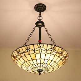 60 cm Avrupa Vitray Tiffany...